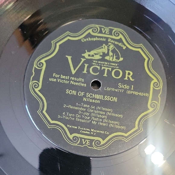 1972~Son of Schmilsson Vinyl Record~ With Poster - Picture 2 of 6